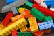 Manhattan Daire özellikleri merdiven 20.000 Lego tuğla ile kaplı 